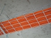 Прокладка кабелей на проволочном лотке