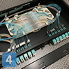 Подключение и укладка волокон оптоволоконного кабеля в кросс-панели